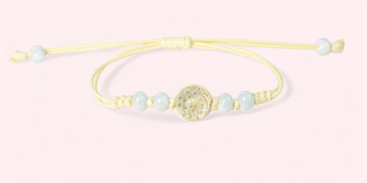 Handcrafted Floral Charm Beaded Bracelets with Small Flowers – Adjustable and Vibrant, boho jewelry, spiritual accessories, unique gift, artisan handmade jewelry