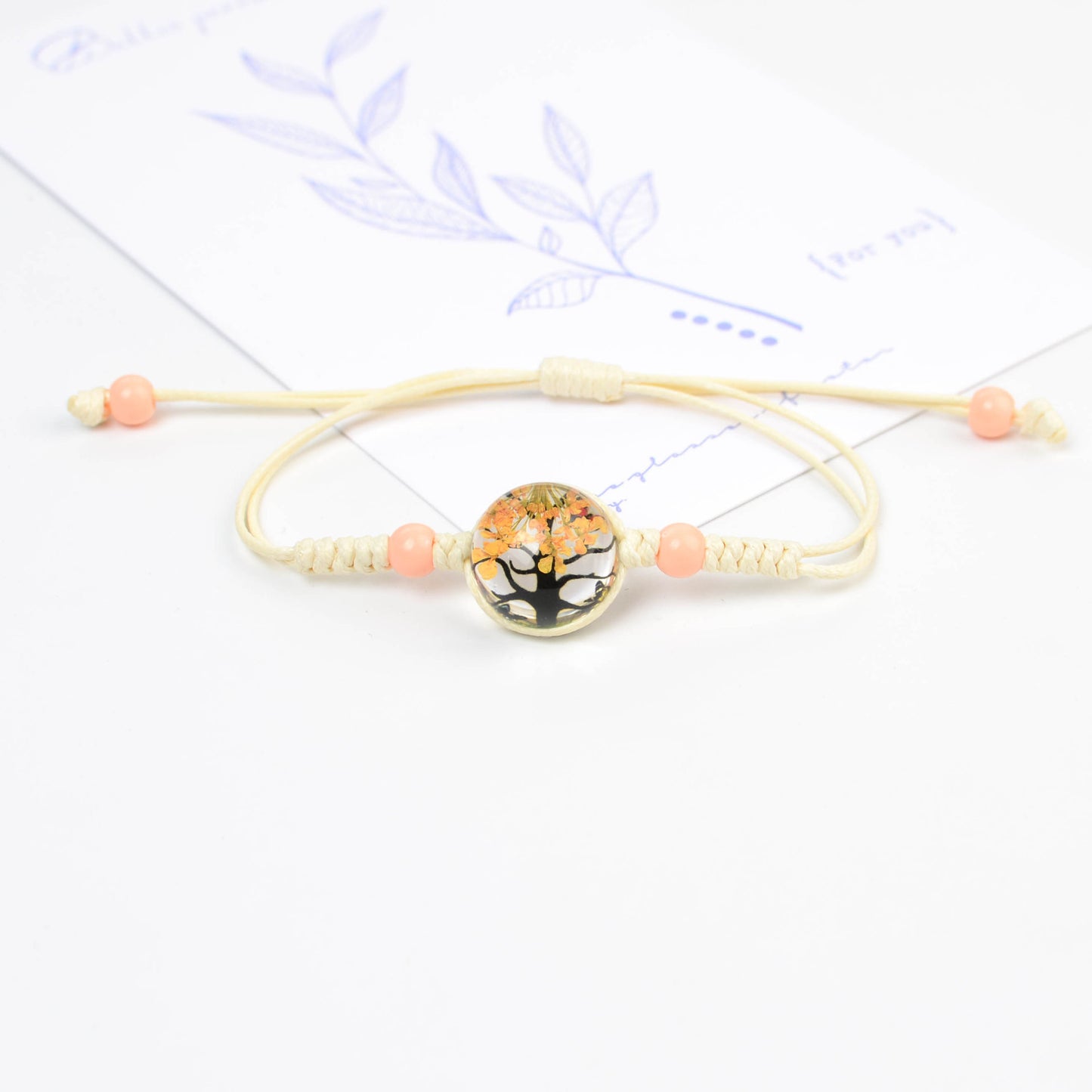 Handmade Floral Resin Adjustable Bracelets with Natural Dried Flowers, Customizable floral jewelry, Nature-inspired jewelry, Unique handmade gifts, Eco-friendly accessories, Dried flower jewelry