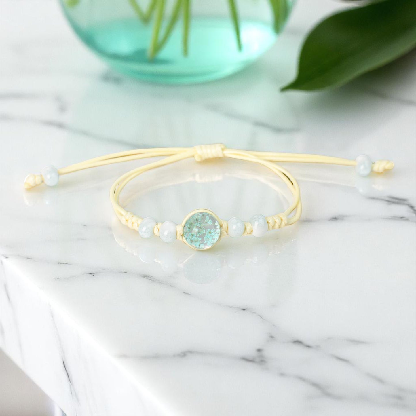 Handcrafted Floral Charm Beaded Bracelets with Small Flowers – Adjustable and Vibrant, boho jewelry, spiritual accessories, unique gift, artisan handmade jewelry