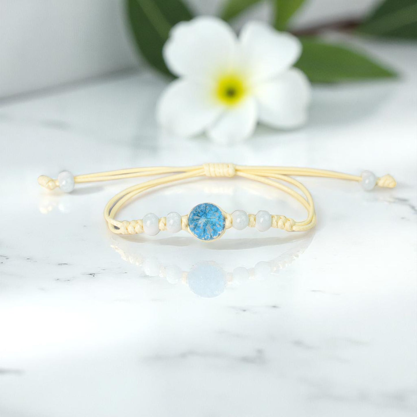 Handcrafted Floral Charm Beaded Bracelets with Small Flowers – Adjustable and Vibrant, boho jewelry, spiritual accessories, unique gift, artisan handmade jewelry